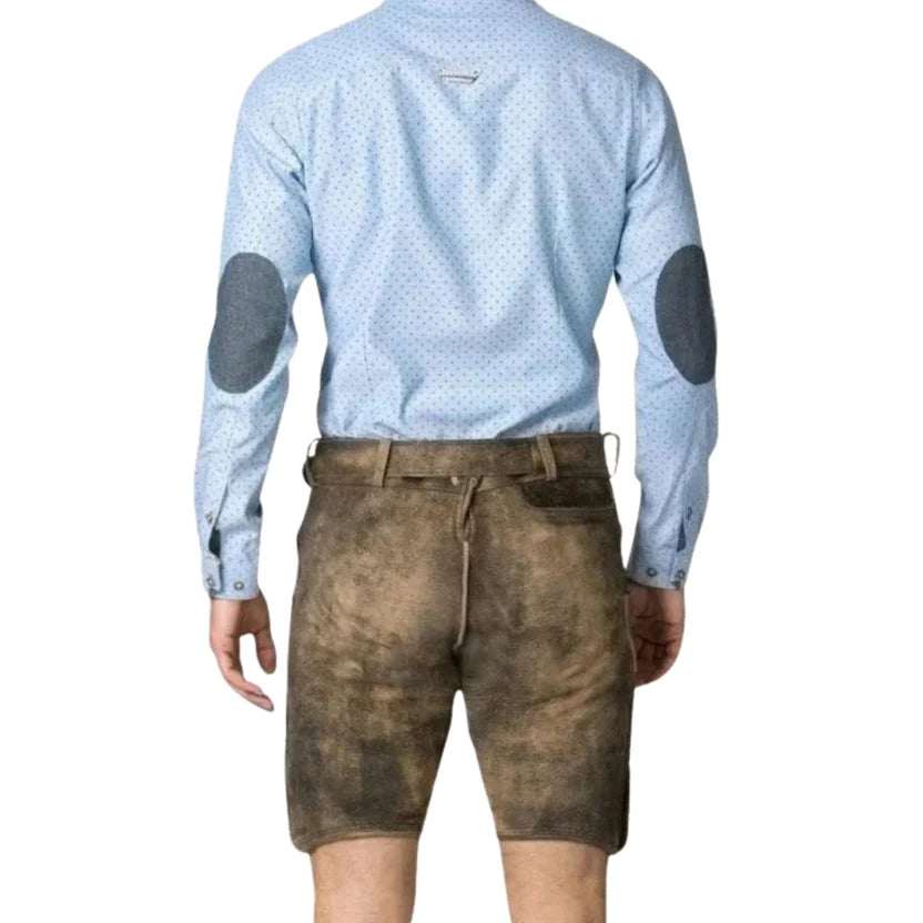 Traditional Lederhosen for Men – Bavarian Oktoberfest Outfit