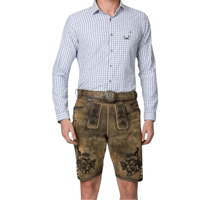 Traditional Lederhosen for Men – Bavarian Oktoberfest Styles