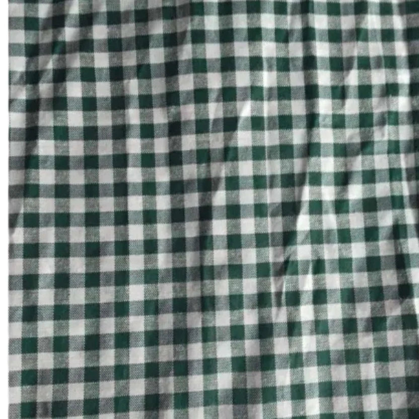Green Velvet Gingham Dirndl Dress | Dirndl Grace